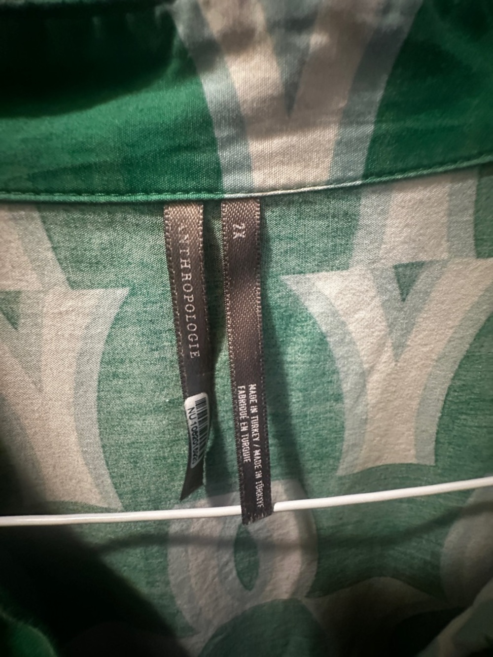 Anthropologie Somerset Maxi Dress Shirt Dress Edition Size 2X - Picture 6 of 9